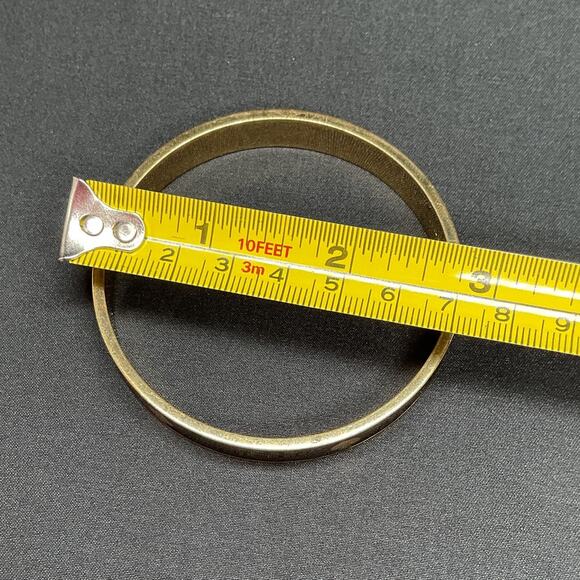 Kate Spade New York Black Spade Enamel Bangle Bracelet - Picture 5 of 5